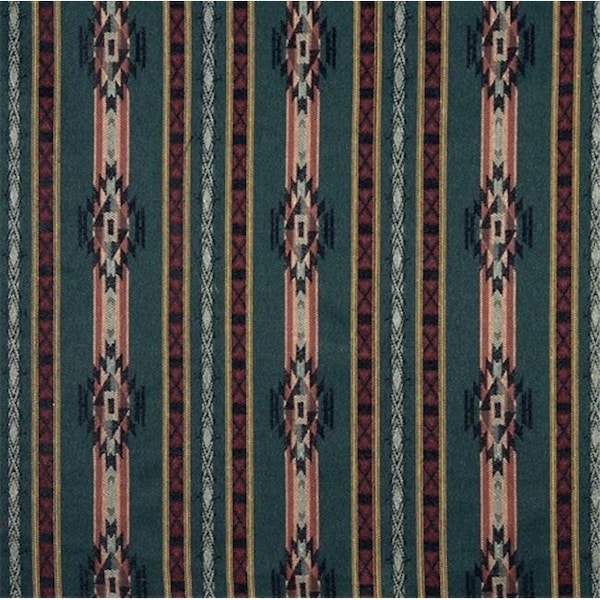 Designer Fabrics F380 54 in. Wide Striped Southwestern; ; Lodge Style Upholstery Grade Fabric F380 - main